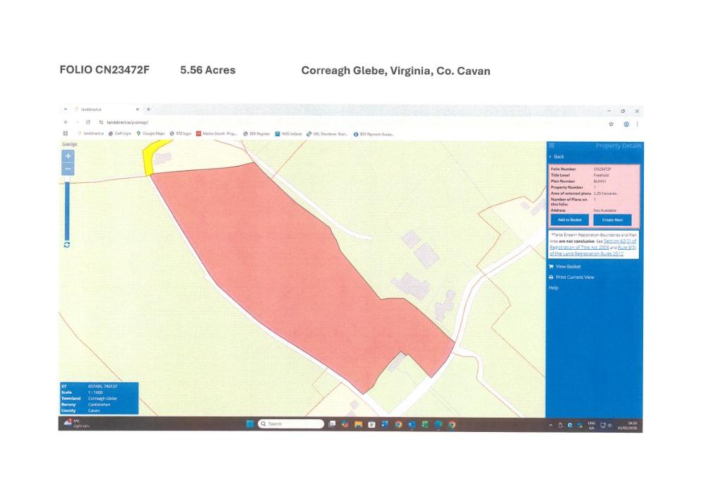 Correagh Glebe, Virginia, Co. Cavan